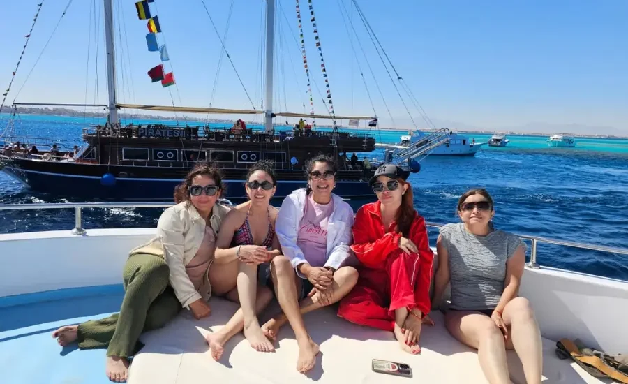 Private boat cruise experience in Egypt during a 4 Days Cairo and Alexandria Tour Package