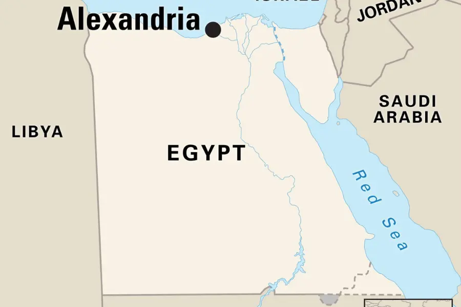 Alexandria City Egypt on the map - Alexandria Egypt – History, Attractions & Top Things to Do - Egypt Tours Group