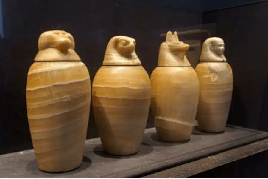 Ancient Egyptian Canopic Jars- Canopic Jars in Ancient Egypt: Meaning, Purpose, and the Four Sons of Horus - Egypt Tours Group