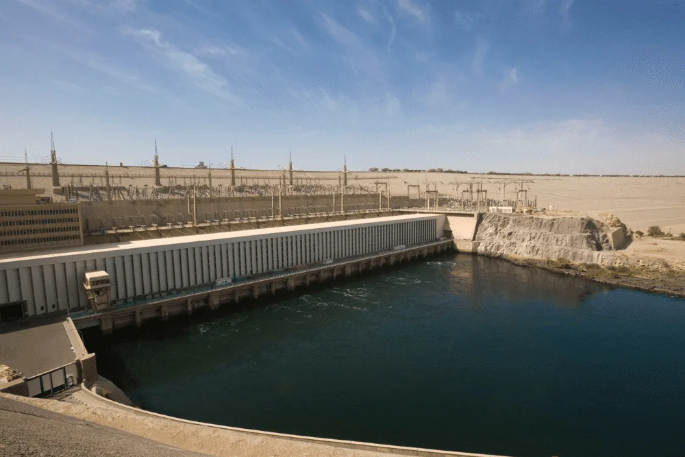 The Aswan High Dam's engineering marvel with Egypt Tours Group.