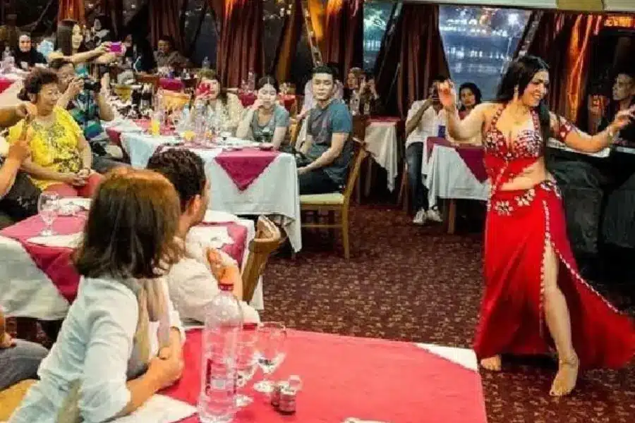 Belly dance show on a Nile Cruise - Nile River Dinner Cruise in Cairo: Prices, Tips & Best Boats - Egypt Tours Group