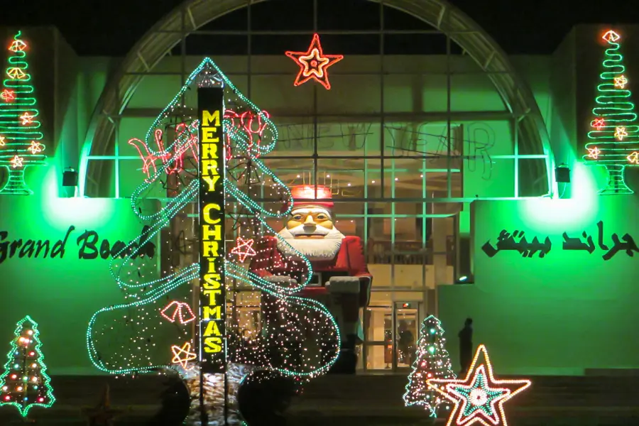Christmas decorations and festivals at Hurghada, Egypt - Things to Do in Egypt at Christmas - Egypt Tours Group