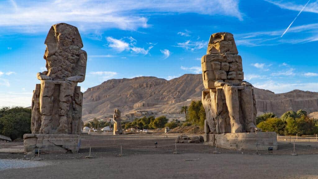 Colossi of Memnon in Luxor Egypt – 5 Days Cairo, Luxor and Alexandria Tour Package