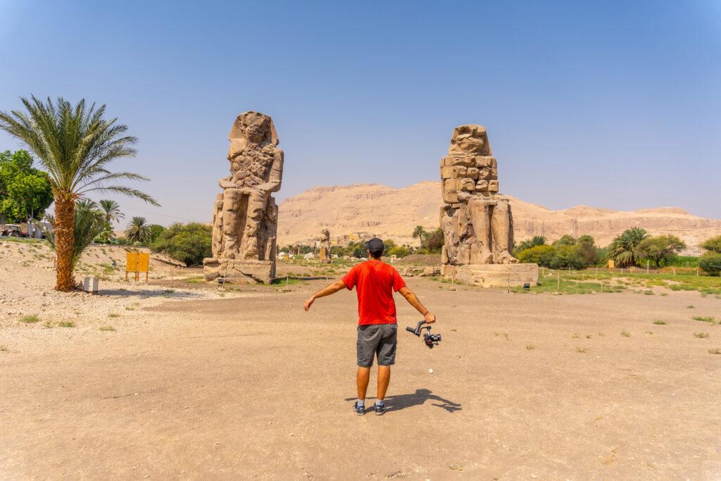 5 days Cairo and Luxor tour packages - Colossi of Memnon