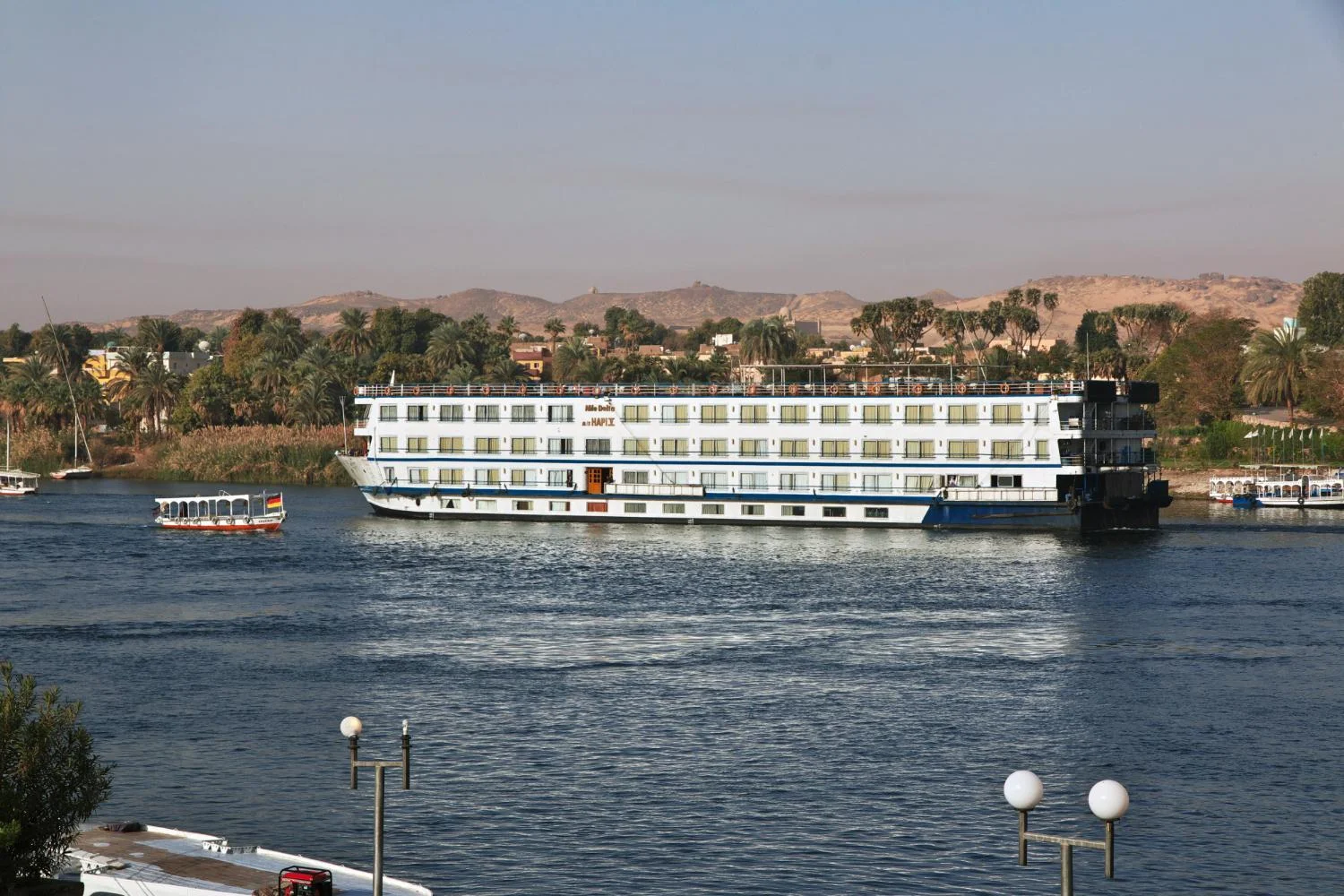 Nile Cruise from Luxor to Aswan in 4 Nights - Experience the Nile River aboard our stunning cruise ship, discovering ancient wonders and scenic beauty