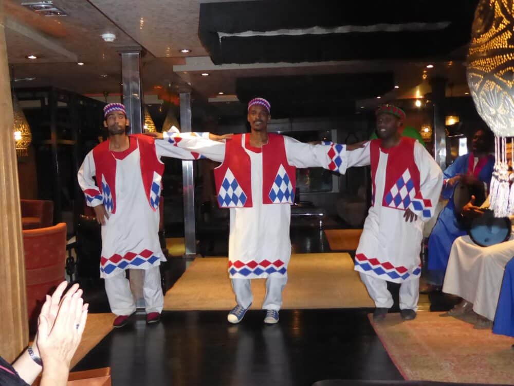 Nubian music and dance performance enjoyed with Egypt Tours Group.