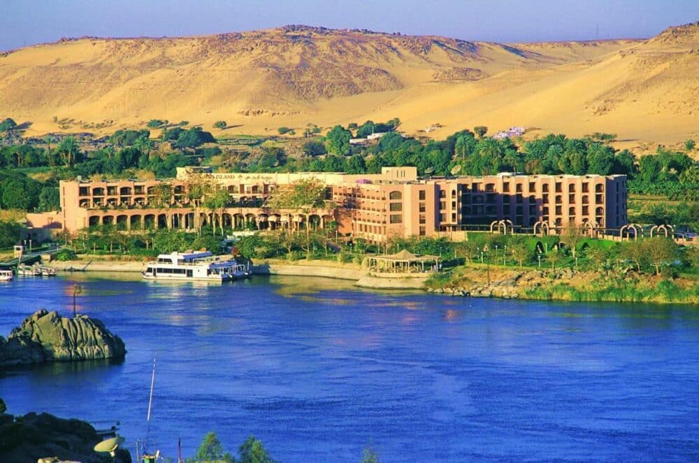Pyramisa Isis Island Resort & Spa Hotel on the Nile, captured by Egypt Tours Group.