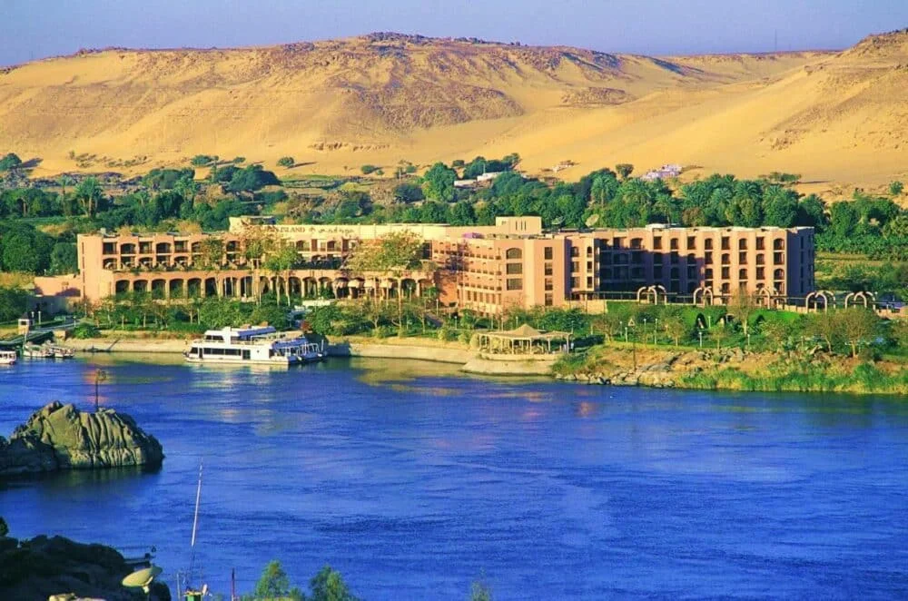 Pyramisa Isis Island Resort & Spa Hotel on the Nile, captured by Egypt Tours Group.