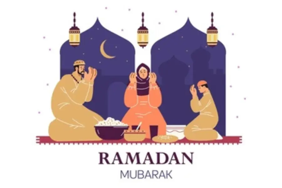 Ramadan Mubarak, a Muslim family praying - When Is Ramadan in Egypt 2026? Dates, Start Time & What Travelers Should Know - Egypt Tours Group