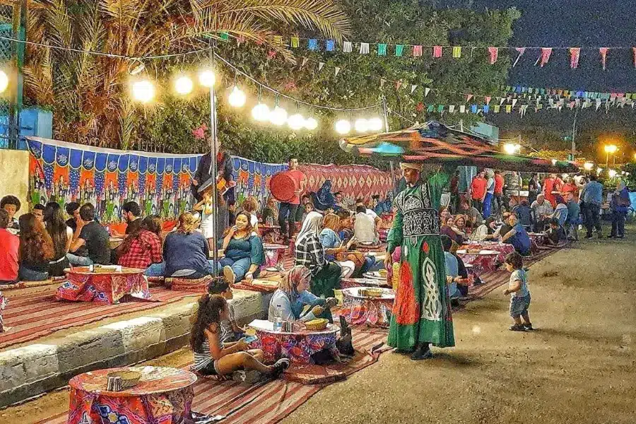 Egyptians and tourists enjoying the vibes of Ramadan tent - Ramadan in Egypt: What Travelers Should Know Before Visiting - Egypt Tours Group