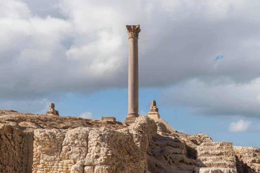 Sphinx Pompey's Pillar - Port Said to Alexandria Excursions - Egypt Tours Group