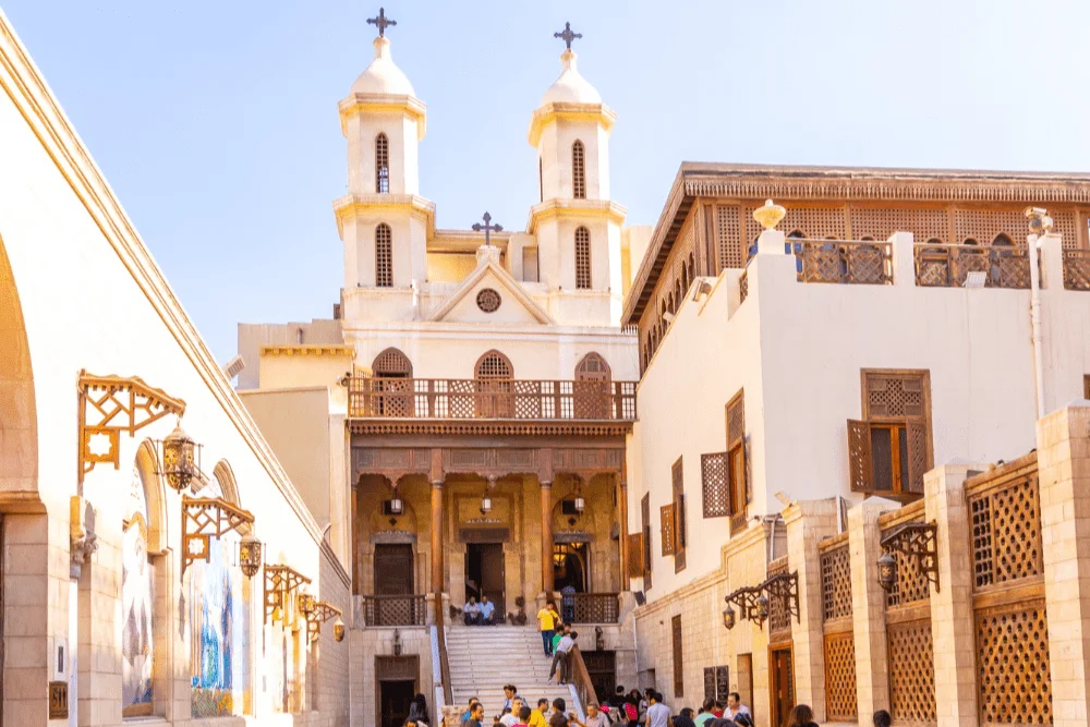 The Hanging Church in Cairo City