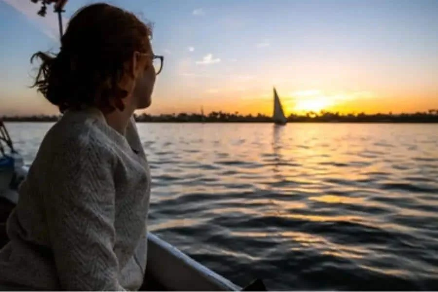 The captivating sunset view from a Nile Cruise - Nile Cruise Cost in Egypt 2026: Prices, Packages & Booking Tips - Egypt Tours Group