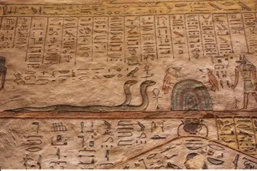 Apophis the serpent of chaos in his fight with the sun god Ra - Apophis (Apep): The Ancient Egyptian Serpent of Chaos and Enemy of the Sun God Ra - Egypt Tours Group