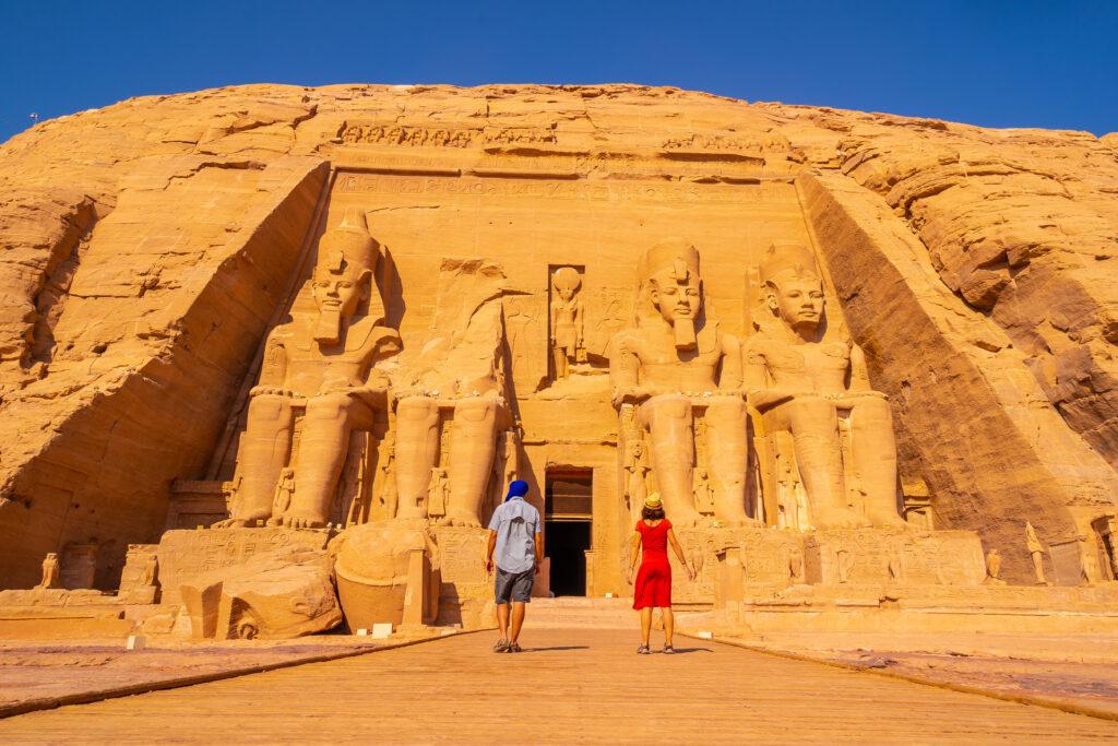 Abu Simbel Temples in Aswan – highlight of the 5 Days Egypt Tour Package.