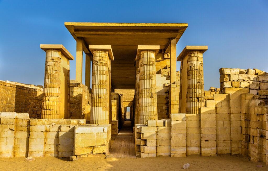 Hypostyle Hall - Pyramid of Djoser Saqqara - Giza Pyramids, Saqqara, and Memphis Tour from Sokhna Port