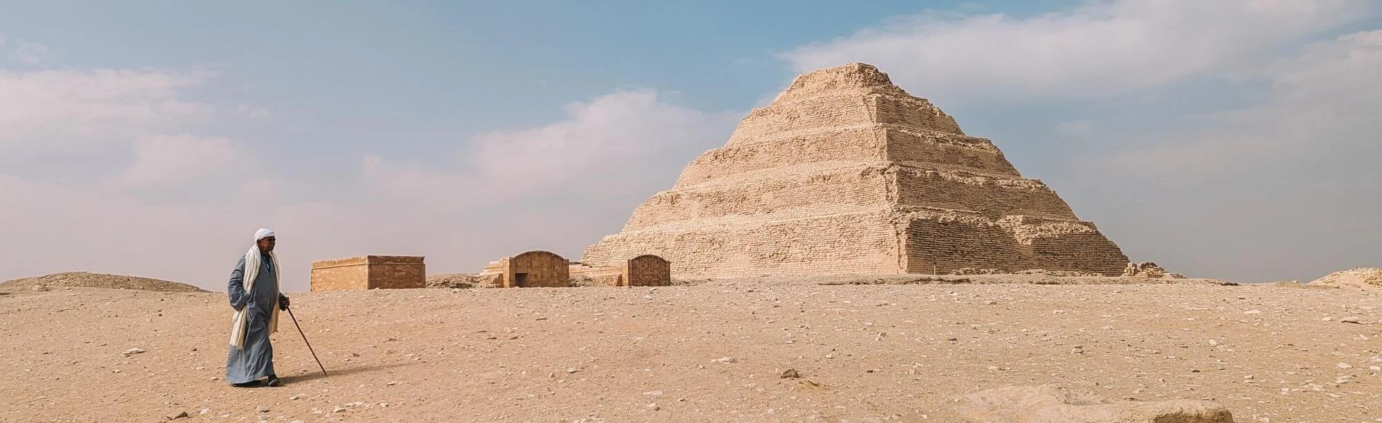 Saqqara Step Pyramid - 4 Days Cairo Tour Package