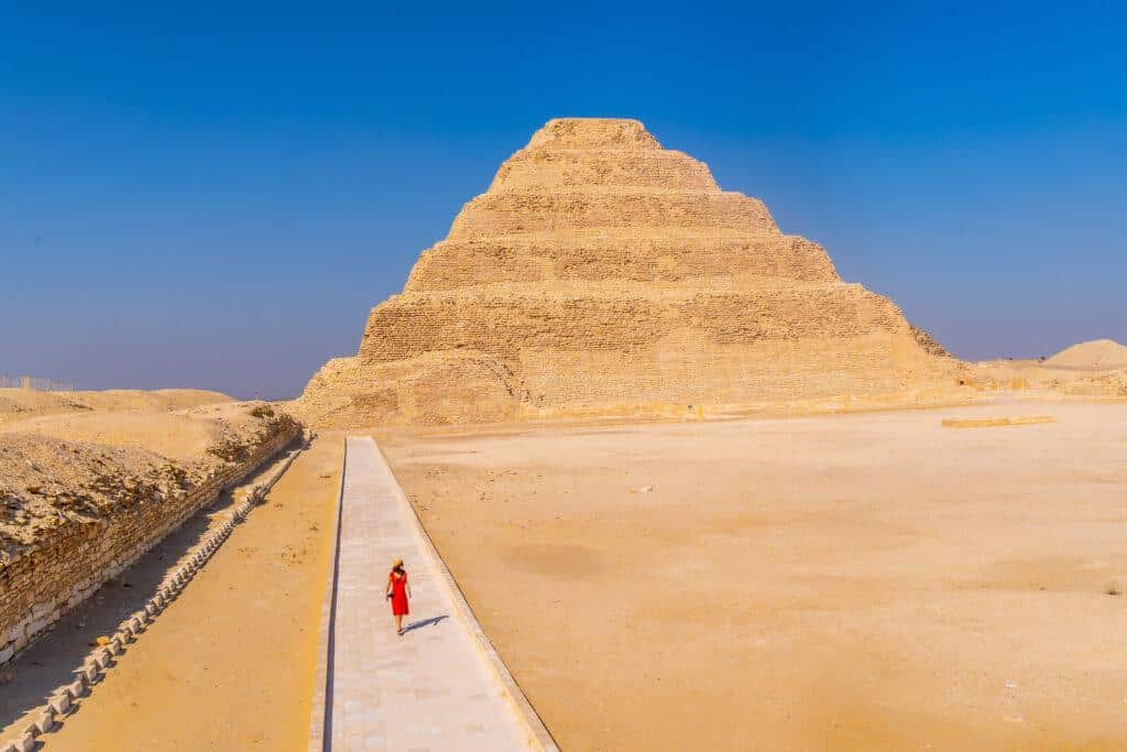 7-day Cairo, Luxor, and Alexandria tour packages - Step Pyramid of Saqqara