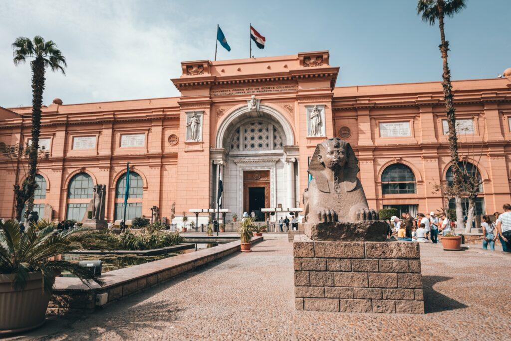 The Egyptian Museum in Cairo (Tahrir Square)