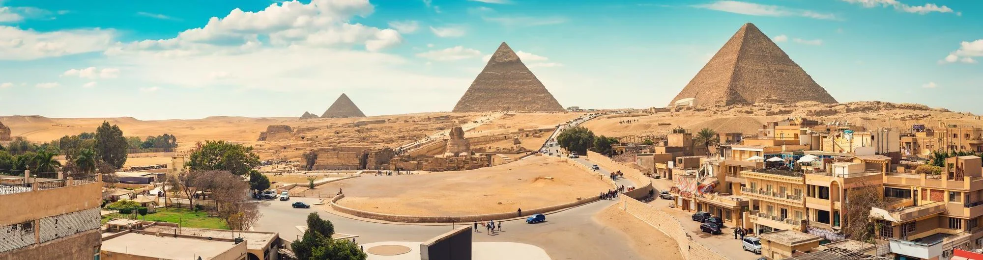 Giza Pyramids Complex, a part of our Giza Pyramids Half Day Tour