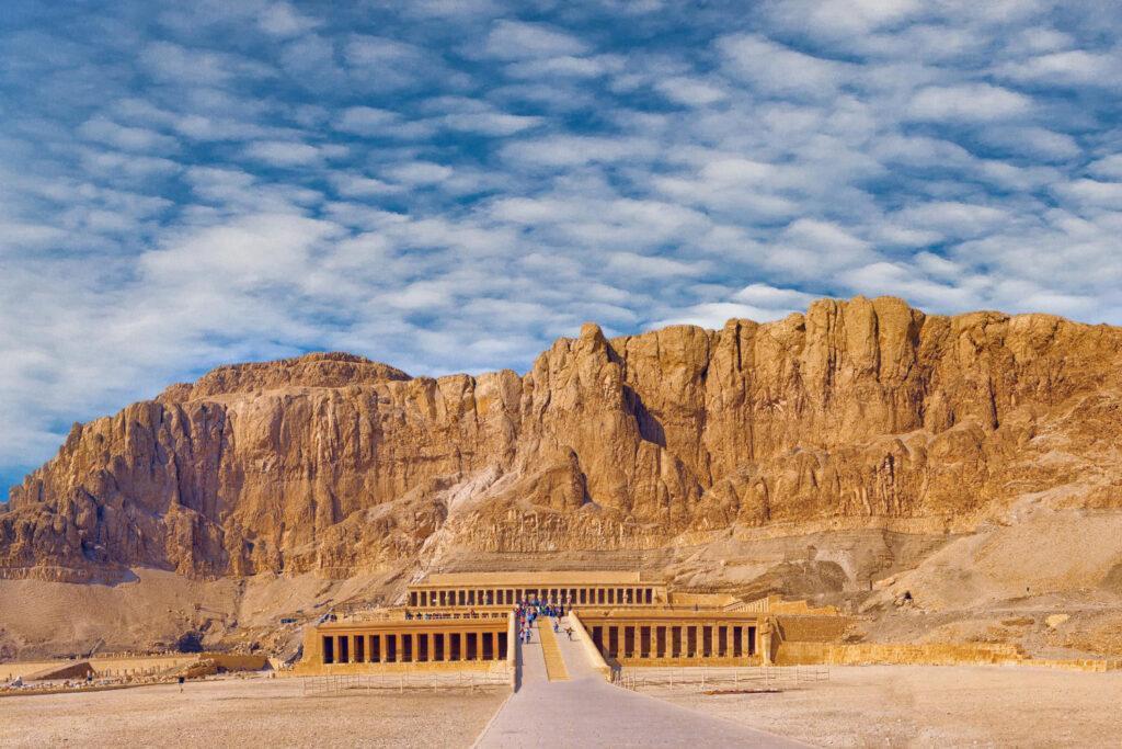 Queen Hatshepsut Temple - Architectural Marvel on Luxor Day Trip from Aswan.
