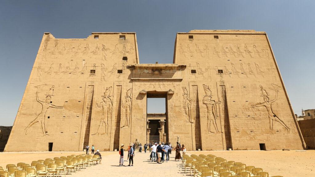 Edfu Temple - Architectural Splendor on our Edfu & Kom Ombo Temples Day Tour from Aswan