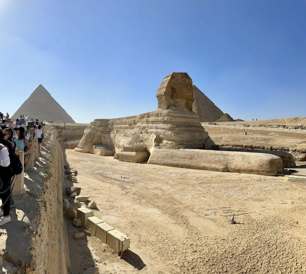 The Sphinx Of Giza, part of our Giza Pyramids Half Day Tour