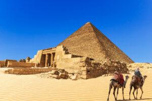Close-up of Khufu Pyramid