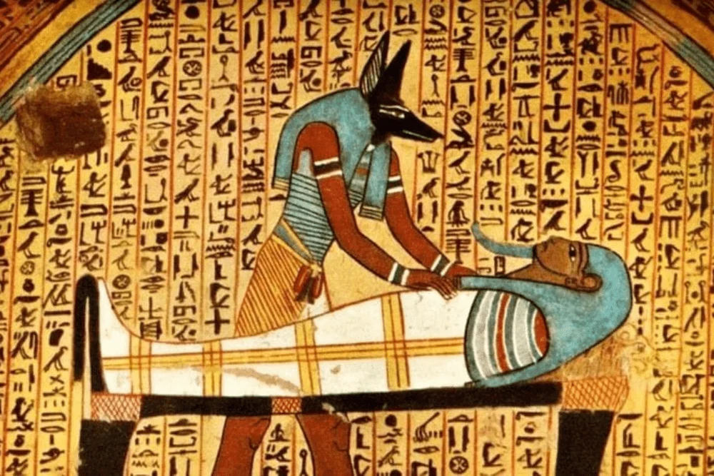 Names and royal titles of the Egyptian god Anubis