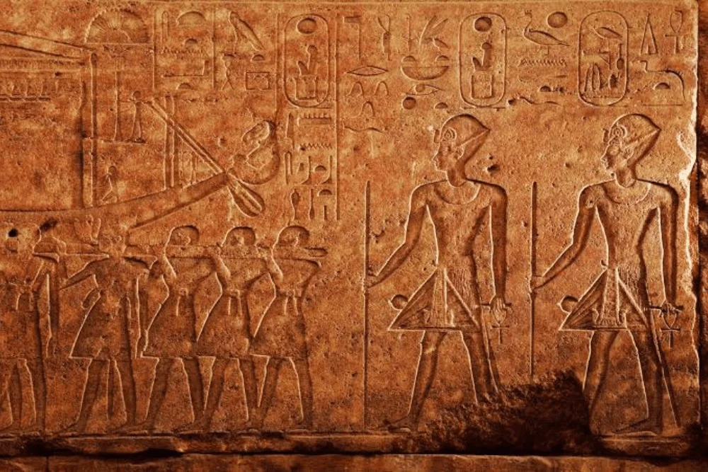 Queen Hatshepsut and Thutmose III Depiction