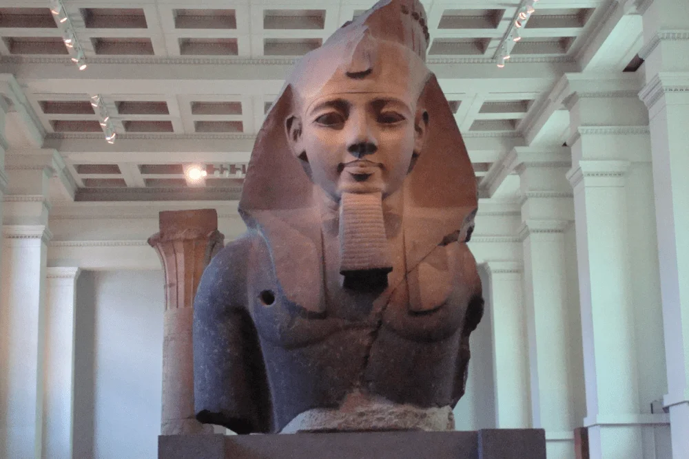 Colossal statue of Pharaoh Ramesses II