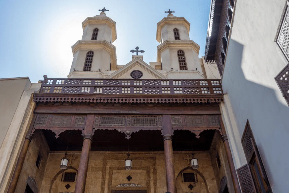 Architectural features of the Hanging Church - Egypt Tours Group