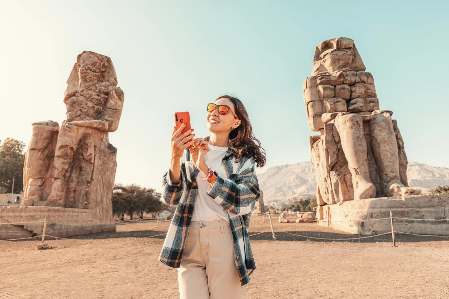 Overnight Luxor and Abu Simbel Tours From Hurghada - Colossi of Memnon