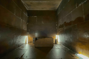 Burial chamber inside Khufu Pyramid