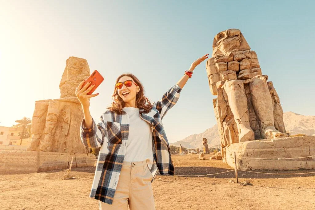 Majestic Colossi of Memnon