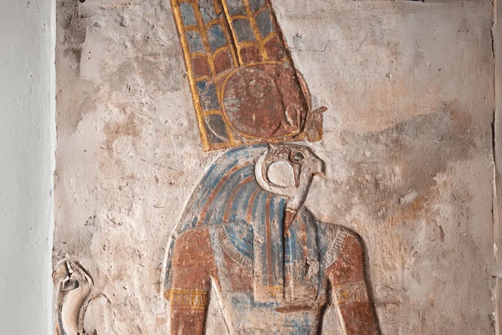 Khonsu God at Karnak Temple