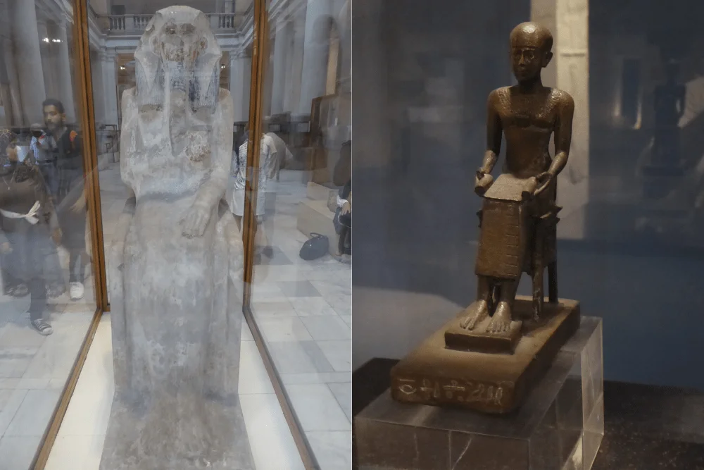 Imhotep, architect of King Djoser’s Step Pyramid