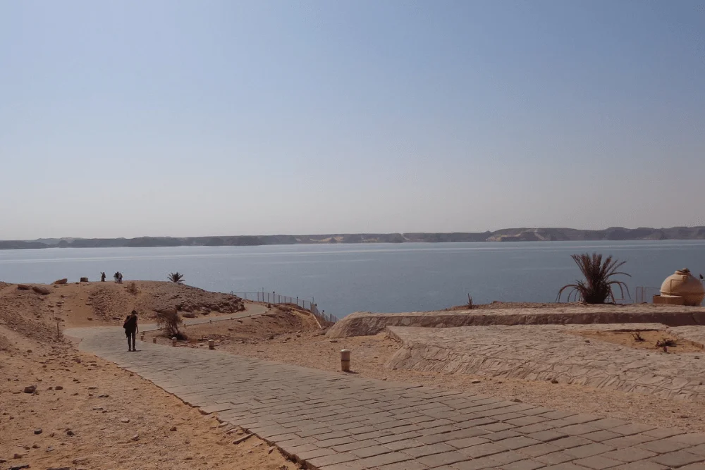 Breathtaking view of Lake Nasser