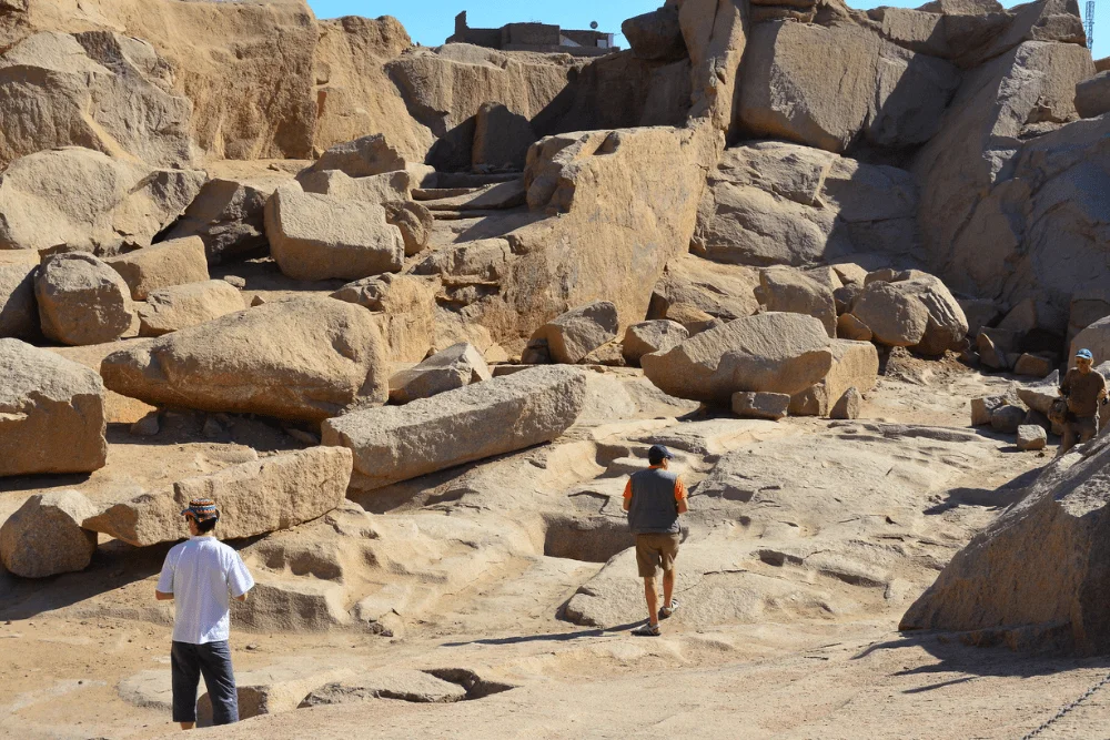 Transportation of the Unfinished Obelisk