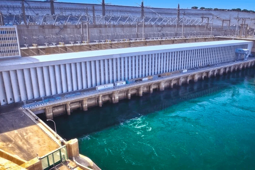 Control gates at the Aswan High Dam