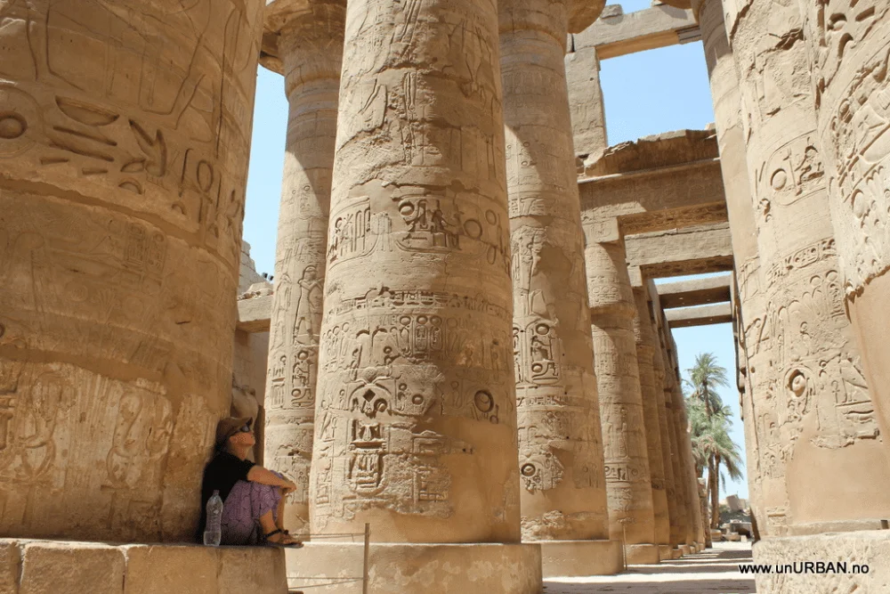 Hypostyle Hall at Karnak Temple in Luxor