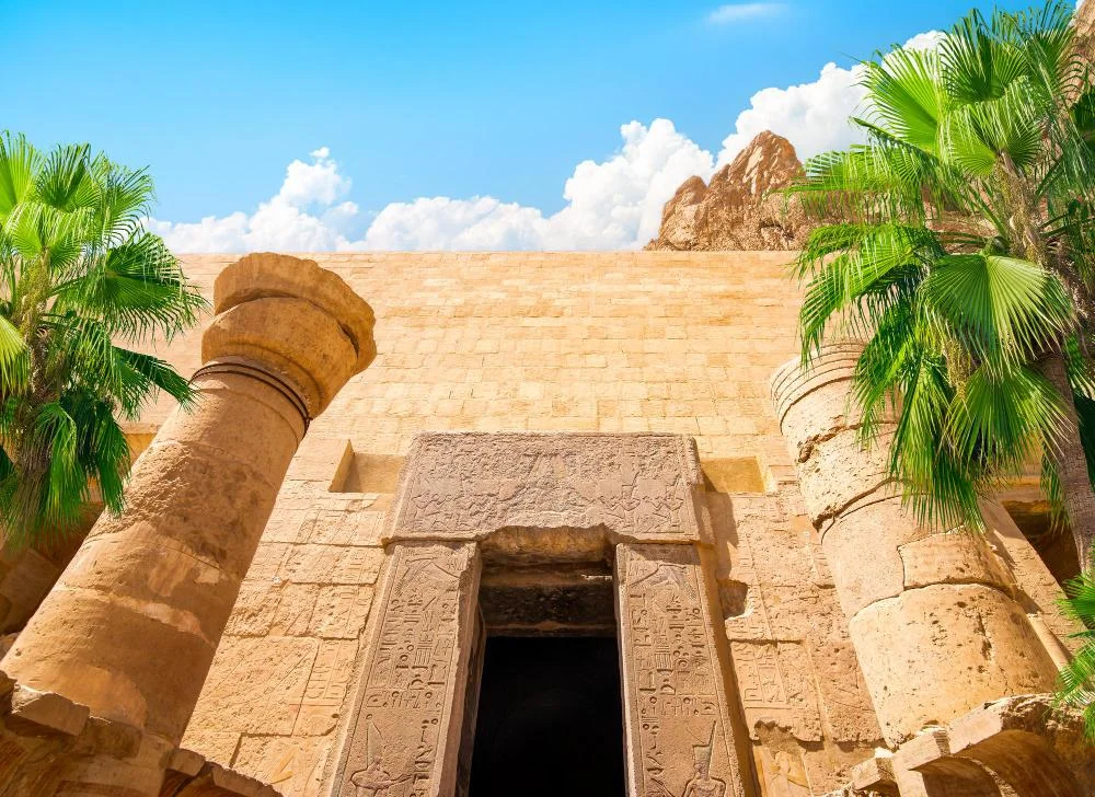 Rock-cut sanctuary of Amun inside the Temple of Hatshepsut