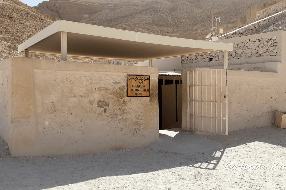 Tomb of Tutankhamun in the Valley of the Kings Luxor