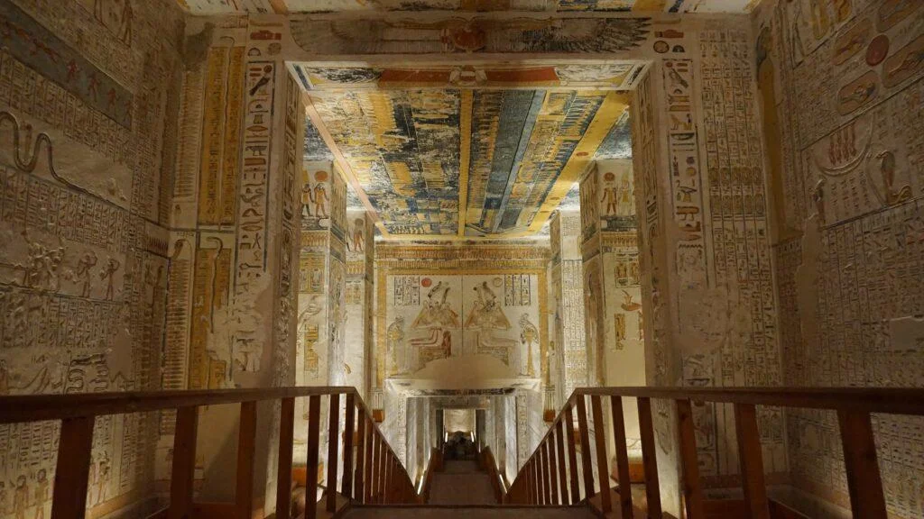 Tomb of Ramses I in the Valley of the Kings Luxor
