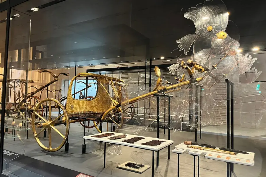 Tutankhamun treasures on display at the Grand Egyptian Museum – set 1