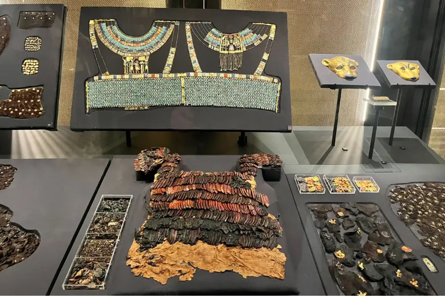 Tutankhamun treasures on display at the Grand Egyptian Museum – set 2