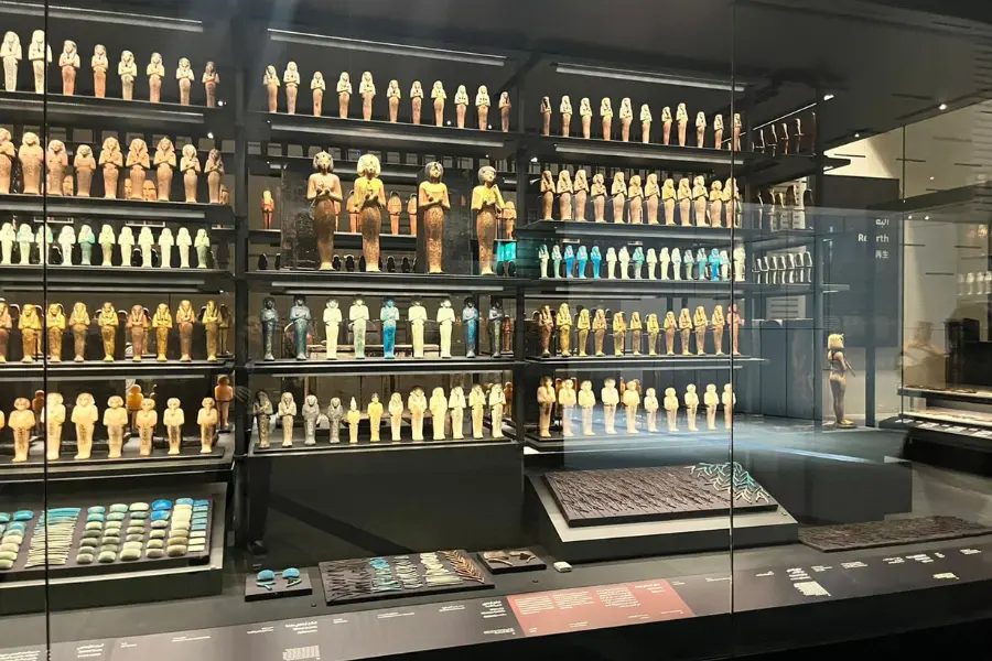 Tutankhamun treasures on display at the Grand Egyptian Museum – set 3