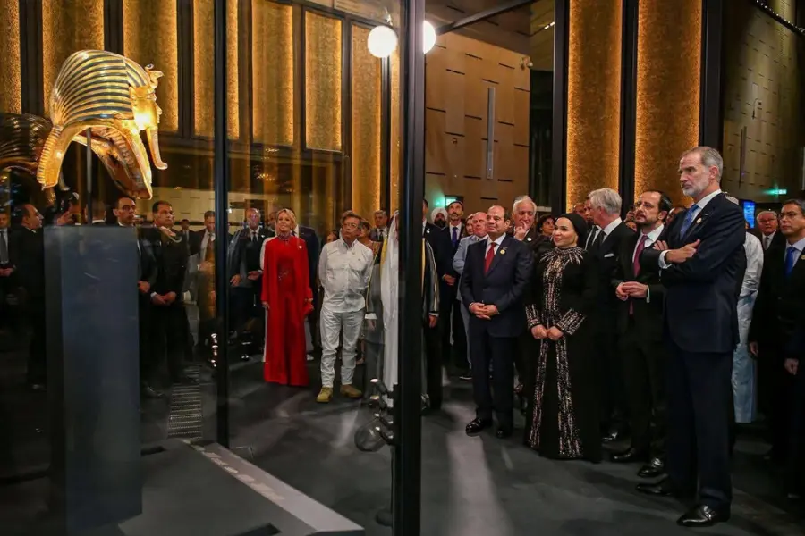 Tutankhamun treasures on display at the Grand Egyptian Museum – set 6