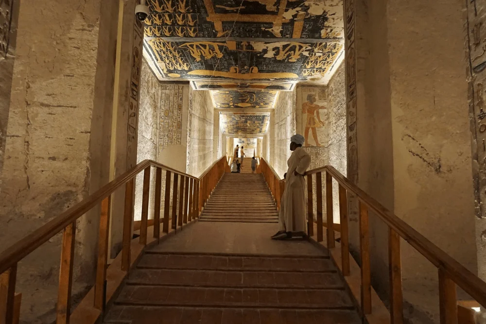 Burial purpose of the Valley of the Kings in Luxor