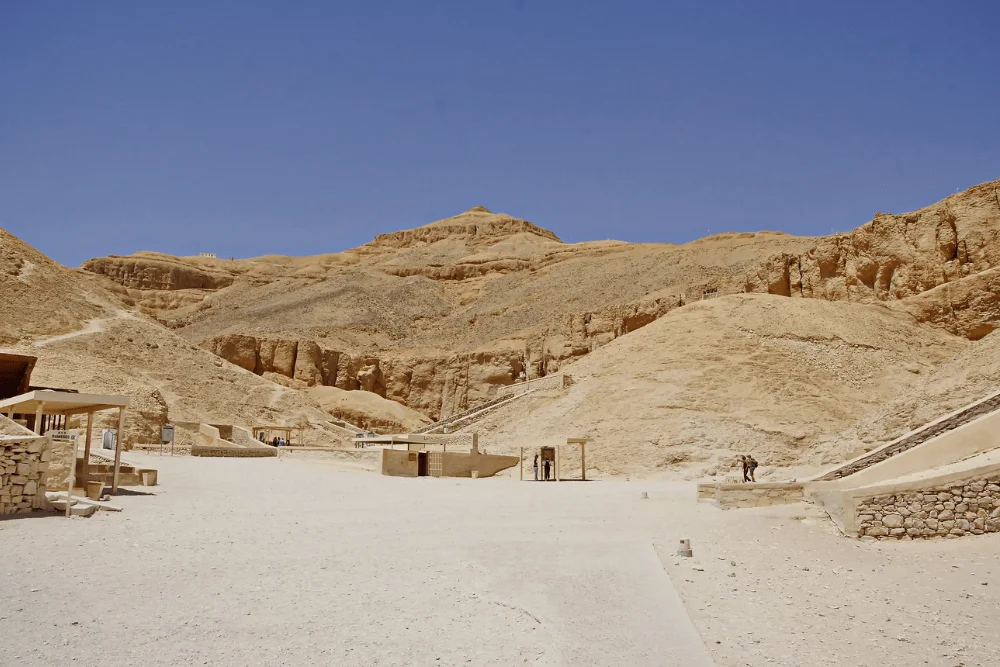 Burial site within the Valley of the Kings Luxor Egypt